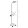 16X Magnifying Lamp LED Magnifier Light Glass Height Adjustable Floor Standing Magnifier Lash Lamp with Wheels Rolling Base for Esthetician Beauty Salon 110V view 4