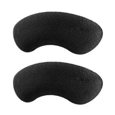 Heel Pads for Shoes Heel Grips Liner Cushions Inserts for Loose Shoes,Improved Shoe Fit and Comfort, Prevent Heel Rubbing, Blisters, Foot Pain,Black (Color : 2pcs, Size : 4.8mm)