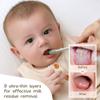 Moonkie Baby Tongue Cleaner, Toddler Toothbrush, Baby Oral Cleaner Newborn Kit for 3 Months+, 2 Pcs (Blue/Mint) view 2