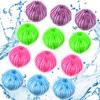 Blulu 12 Pieces Pet Hair Remover for Laundry Dryer Balls Reusable Washing Machine Hair Catcher Pet Dog Cat Catcher Lint Remover (Bright Color) view 1