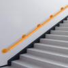 WUDLi Staircase Handrail Rail Banister Kit,Stainless Steel Grab Rail Nylon Shell Stairs Rail Support Kit Bathroom Safey Non-Slip Grab Bar Handle/330cm(11ft) view 4