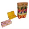 Radharani Arts Lot of 10 PCS Rajasthani Decorative Sweet Box,Fabric Brocade box for Indian Wedding Favor,Diwali gift box, Mithai box, Bangles Jewelry Box view 1