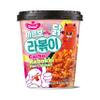 DELIEF Rabokki Hot Chicken CARBO Flavor 180g/6.34oz - Pack of 1, Korean Street food, ramen noodle and Tteokbokki rice cake combined in 1 - Quick and Easy meal view 1