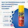 Zep Heavy-Duty Foaming Citrus Degreaser & Cleaner - 18 Oz. (Case of 6) - ZUHFD186 - Pro-Trusted Citrus Formula Cuts Through Grease & Grime with Ease view 4