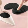 1 Pair: Soft Toe Shoe Insoles (Black) view 2
