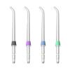 4 Pcs Replacement Tips For Waterpik Water Flosser,Replacement Heads for Waterpik Water Flossers Other Brand Oral Irrigators,Replacement Classic Jet Tips(Black,Blue,Purple,Green). view 1