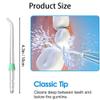 4 Pcs Replacement Tips For Waterpik Water Flosser,Replacement Heads for Waterpik Water Flossers Other Brand Oral Irrigators,Replacement Classic Jet Tips(Black,Blue,Purple,Green). view 2