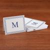 Fox Valley Traders Custom Single Initial Notecards with Border, Set of 20 view 2