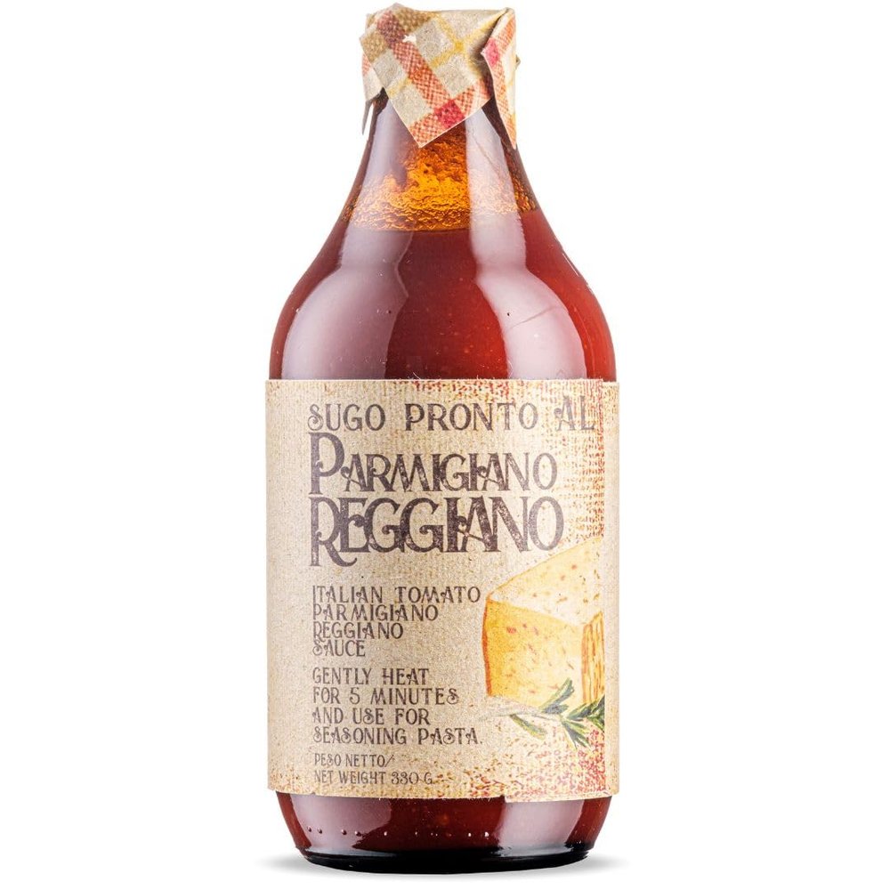 ARTIGIANI DEI SAPORI - Italian Tomato Parmigiano Reggiano Sauce, Strained Tomatoes, Passata di Pomodoro, 11.6 oz, Italian Pasta Sauce