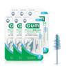 GUM Proxabrush Go-Betweens Refills - Wide - Compatible with GUM Permanent Handle - Reusable Interdental Brushes - Soft Bristled Dental Picks, 8 Count(Pack of 6) view 1
