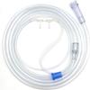 ResOne 7Ft Soft Adult Oxygen Nasal Cannula 1-Pack - Curved Prongs, Crush-Resistant Tubing - Nasal Tubes, Oxygen Concentrator Supplies - Soft Curved Nose Piece, Standard Size, Standard Flow 6 LPM view 1
