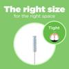 GUM Proxabrush Go-Betweens Refills - Tight - Compatible with GUM Permanent Handle -Reusable Interdental Brushes for Tight Teeth - Soft Bristled Dental Picks, 8 Count(Pack of 6) view 4