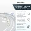 ResOne 7Ft Soft Adult Oxygen Nasal Cannula 5-Pack - Curved Prongs, Crush-Resistant Tubing - Nasal Tubes, Oxygen Concentrator Supplies - Soft Curved Nose Piece, Standard Size, Standard Flow 6 LPM view 2