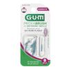 GUM Proxabrush Go-Betweens Refills - Moderate - Compatible with GUM Permanent Handle - Reusable Interdental Brushes - Soft Bristled Dental Picks, 8 Count (Pack of 6) view 2