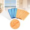 9 PCS Microfiber Spray Mop Replacement Heads, Reusable Washable Mop Pads Flat Replacement Heads for Floor Cleaning and Scrubbing view 4