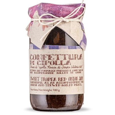 ARTIGIANI DEI SAPORI - Calabrian Sweet Tropea Caramelized Onion Jam, 6.3 oz, Product of Italy
