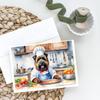 Caroline's Treasures Bouvier des Flandres The Chef Greeting Cards Pack of 8 Blank Cards with Envelopes Whimsical A7 Size 5x7 Blank Note Cards view 2
