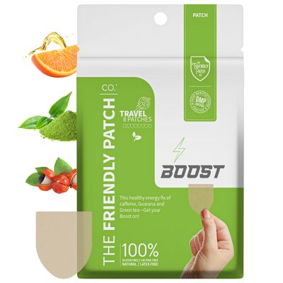 The Friendly Patch Boost Patch - Travel 8 Pack.