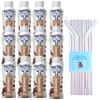 Fairlife Nutrition Plan High Protein Chocolate Shake, 12 pk. & a Sophley Individually Wrapped Red and White Flex Straws Set view 1