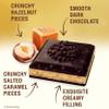 Ferrero Rocher Premium Dark Chocolate Hazelnut and Crunchy Salted Caramel Bar, Chocolate Gift, 8 Pack, 3.1 oz Each view 4