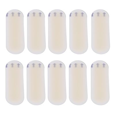 10 Pcs Blister Plasters, Gel Blister Pad, Anti Blister Design, Extra Comfort and Support, Gel Blister Pads for Foot Wear (20 X 60 mm)