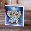 Caroline's Treasures Dandie Dinmont Terrier My Angel Greeting Cards Pack of 8 Blank Cards with Envelopes Whimsical A7 Size 5x7 Blank Note Cards view 2