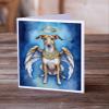 Caroline's Treasures Greyhound My Angel Greeting Cards Pack of 8 Blank Cards with Envelopes Whimsical A7 Size 5x7 Blank Note Cards view 2