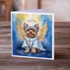 Caroline's Treasures Yorkshire Terrier My Angel Greeting Cards Pack of 8 Blank Cards with Envelopes Whimsical A7 Size 5x7 Blank Note Cards view 2