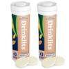 Drinklits Ginger-Lime Daily Hydration Tablets (2) Tube Bundle | Made with Organic Ginger  0g Sugar  Essential Electrolytes | 20 Servings - 10 Tablets Per Tube view 1