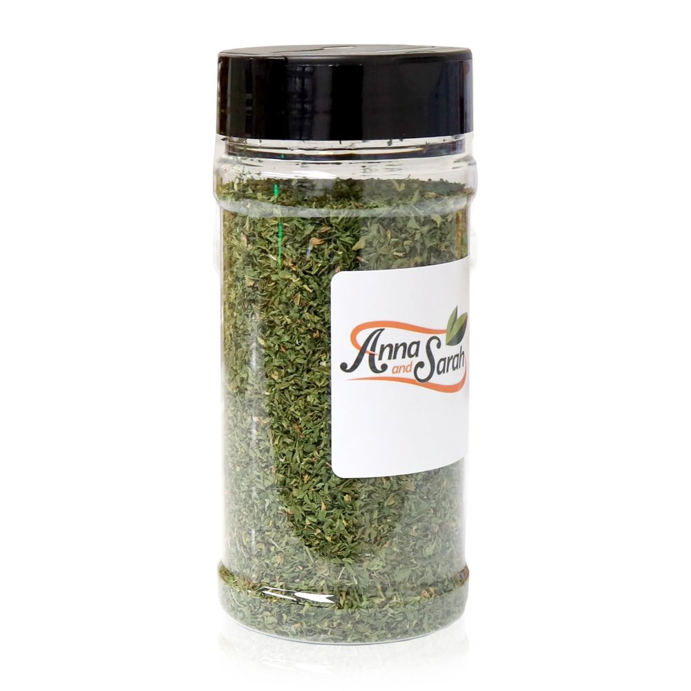 Anna and Sarah Culinary Parsley Flakes, Kosher NON GMO, Gluten Free, Dried Parsley Flakes for Vegetable-Like Taste, Ideal for Flavoring Chicken Salads, Fish and More 2 Oz, in Jar