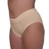 Underworks Vulvar Varicosity and Prolapse Support Brief with Groin Compression Bands and Hot/Cold Therapy Gel Pad - Beige - Medium view 2