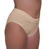 Underworks Vulvar Varicosity and Prolapse Support Brief with Groin Compression Bands and Hot/Cold Therapy Gel Pad - Beige - Medium view 4