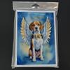 Caroline's Treasures Beagle My Angel Greeting Cards Pack of 8 Blank Cards with Envelopes Whimsical A7 Size 5x7 Blank Note Cards view 3