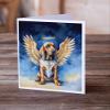 Caroline's Treasures Bloodhound My Angel Greeting Cards Pack of 8 Blank Cards with Envelopes Whimsical A7 Size 5x7 Blank Note Cards view 2
