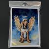Caroline's Treasures Bloodhound My Angel Greeting Cards Pack of 8 Blank Cards with Envelopes Whimsical A7 Size 5x7 Blank Note Cards view 3