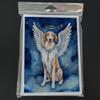Caroline's Treasures Borzoi My Angel Greeting Cards Pack of 8 Blank Cards with Envelopes Whimsical A7 Size 5x7 Blank Note Cards view 3