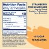 Jordan's Skinny Mixes Sugar Free Syrup, Strawberry Pink Lemonade, Fruit Flavored Water Enhancer, Drink Mix Iced Tea, Lemonade, Drinks, Low Calorie Water Flavoring, Dairy & Gluten Free, Kosher, 25.4 Fl Oz view 2