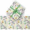 AOFUN Personalized Name Gift Wrapping Paper For Him Personalized Name Text Wrapping Paper Gift for Mother Father Day Birthday Christmas Day 5 Rolls 58" x 23" view 2