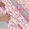 AOFUN Personalized Name Text Wrapping Paper Designer Wrapping Paper Mens Wrapping Paper Christmas Funny Christmas Wrapping Paper 3 Rolls 58"" x 23"", Style 12 view 4