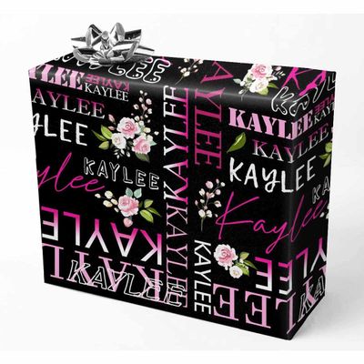 AOFUN Custom Gift Wrapping Paper Birthday Wrapping Paper For Men Baby Christmas Wrapping Paper Funny Birthday Wrapping Paper Custom Gift Tissue Paper 2 Rolls 58" x 23"