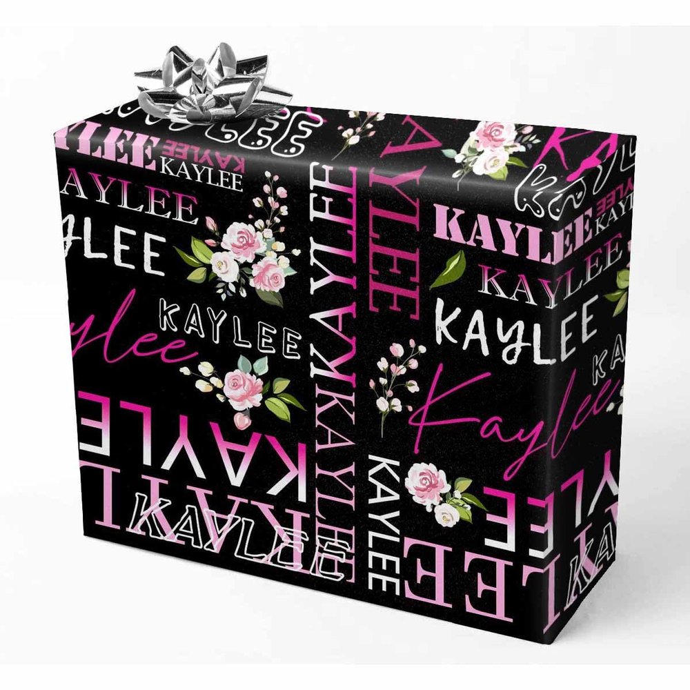 AOFUN Custom Gift Wrapping Paper Birthday Wrapping Paper For Men Baby Christmas Wrapping Paper Funny Birthday Wrapping Paper Custom Gift Tissue Paper 2 Rolls 58" x 23"
