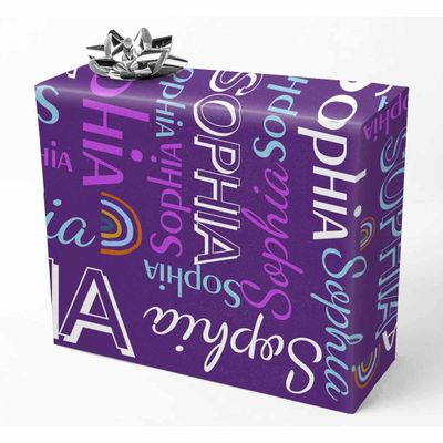 AOFUN Wrapping Papper Anniversary Wrapping Paper For Men Custom Gift Tissue Paper Roll Baby Girl Wrapping Paper Baby Shower 3 Rolls 58" x 23"