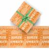 AOFUN Custom Name Gift Wrapping Paper Personalized Christmas Gift Valentines Paper Anniversary Wrapping Paper For Her Custom Name Gift Wrapping Paper 5 Rolls 58" x 23" view 2