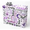 AOFUN Custom Name Gift Wrapping Paper Birthday Wrapping Paper For Men Valentines Paper Mens Wrapping Paper Wrapping Paper Roll with Printed Name 5 Rolls 58" x 23" view 1