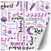 AOFUN Custom Name Gift Wrapping Paper Birthday Wrapping Paper For Men Valentines Paper Mens Wrapping Paper Wrapping Paper Roll with Printed Name 5 Rolls 58" x 23" view 3