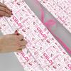 AOFUN Personalized Wrapping Paper Custom Gifts Wrapping Paper One Roll Personalized Gift Wrapping Paper 5 Rolls 58" x 23" view 4