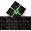 AOFUN Personalized Wrapping Paper with Name/Text Wrapping Paper Roll with Printed Name Christmas Wrapping Supplies Valentines Paper 3 Rolls 58" x 23" view 2