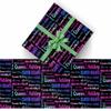 AOFUN Custom Gift Wrapping Paper Custom Gift Wrapping Paper Custom Gift Tissue Paper Roll for Boys Girls Men Women Happy Birthday Gift Wrap 3 Rolls 58" x 23" view 2
