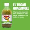 Avocado Sauce El Tucan Guacamole - - Authentic Artisanal Mexican Ingredients, Made with Natural Ingredients. Perfect topping to your tacos, burritos, enchiladas or other favorite food (10 oz, 3 Bottles) view 2