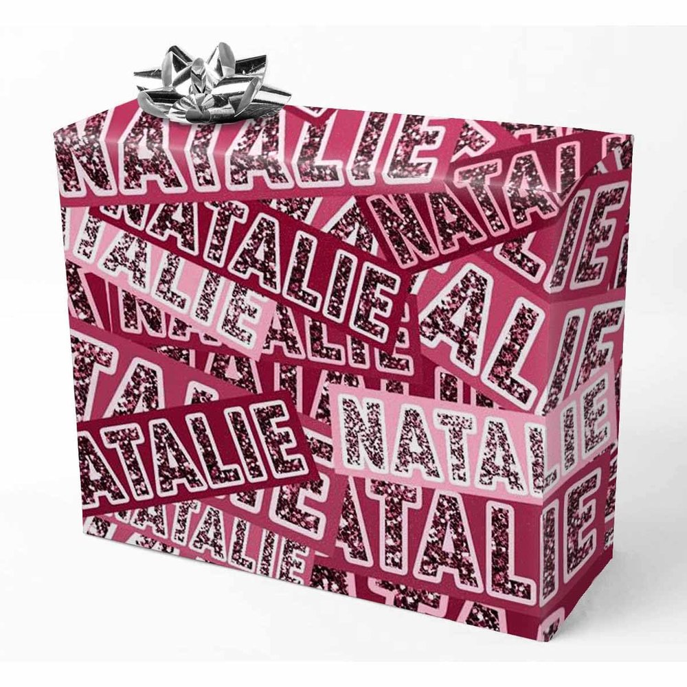 AOFUN Custom Wrapping Paper Picture Cute Gifts For Best Friends Wrapping Paper For Boys Wrapping Papper Funny Gift For Friend for Boys Girls Men Women 3 Rolls 58" x 23"